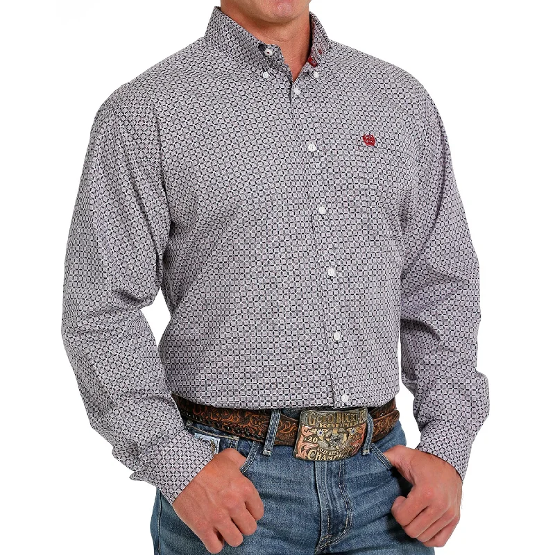 Cinch Men's Geo Multi Color Print Shirt