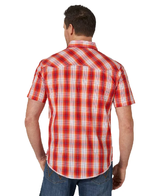 Men's Plaid Western Shirt