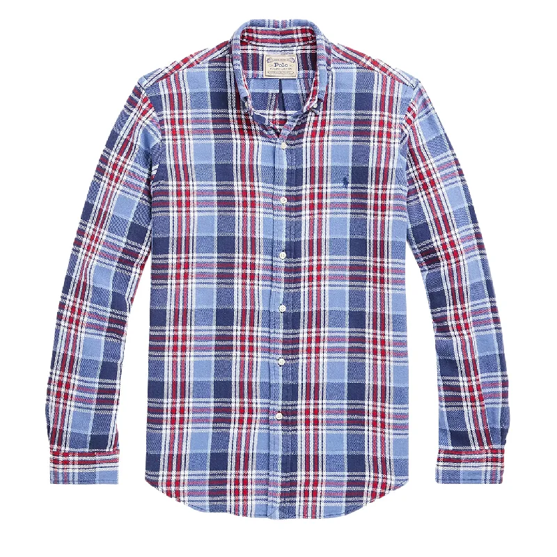 Polo Ralph Lauren Outdoor Flannel Shirt Blue / Red