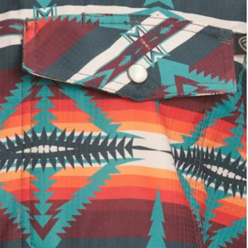 Rock & Roll Denim Men's Aztec Serape Shirt