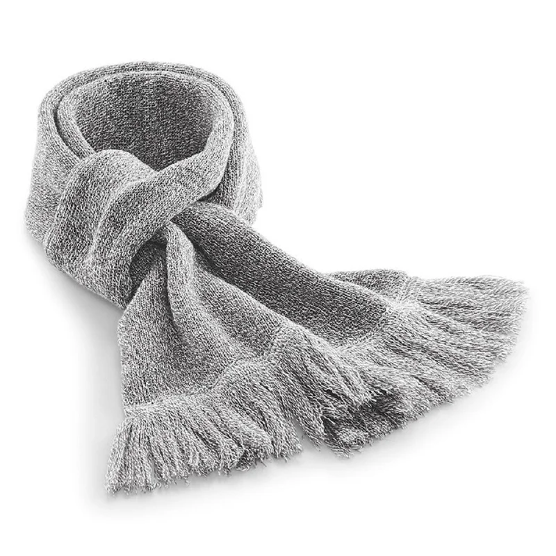 Beechfield Unisex Classic Knitted Scarf