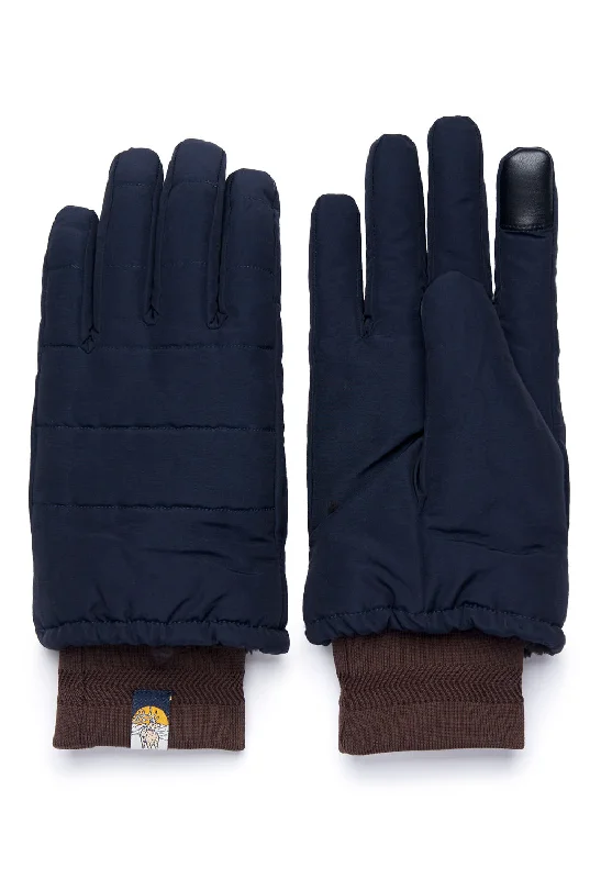 Elmer Knit Cuff Gloves - Navy