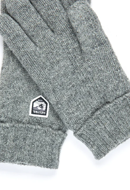 Hestra Basic Wool Gloves - Grey