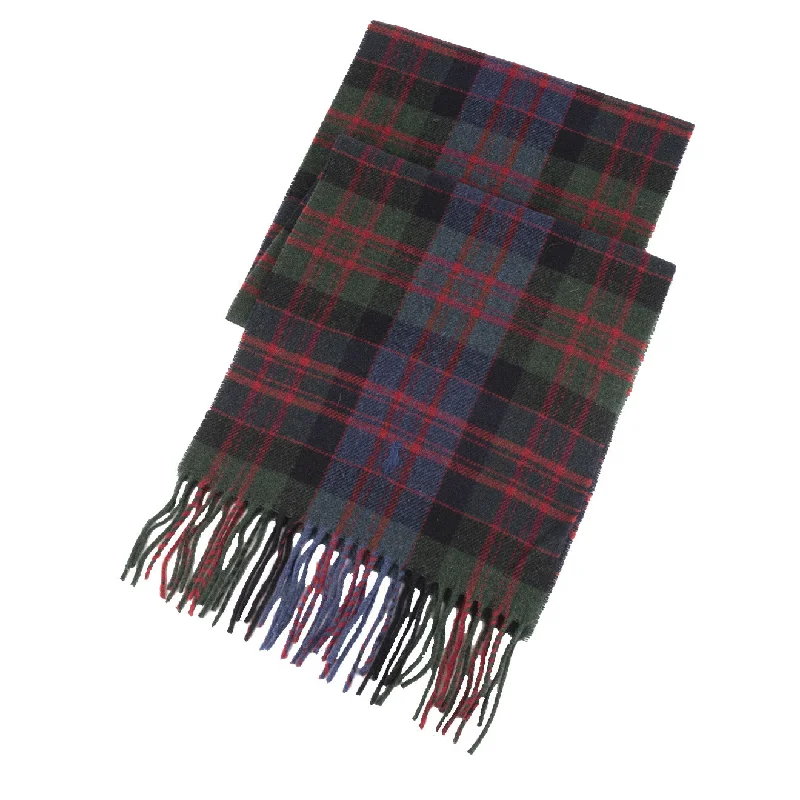 Polo Ralph Lauren Greenwich Wool Plaid Scarf Red