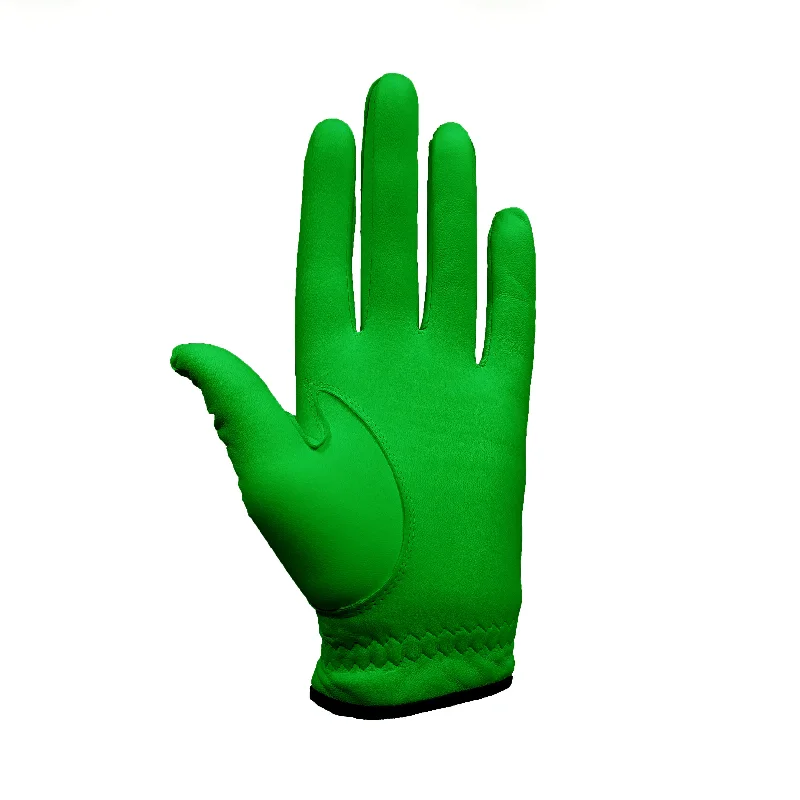 RPG 100% Cabretta Leather Color Golf Glove (Mens-Green)