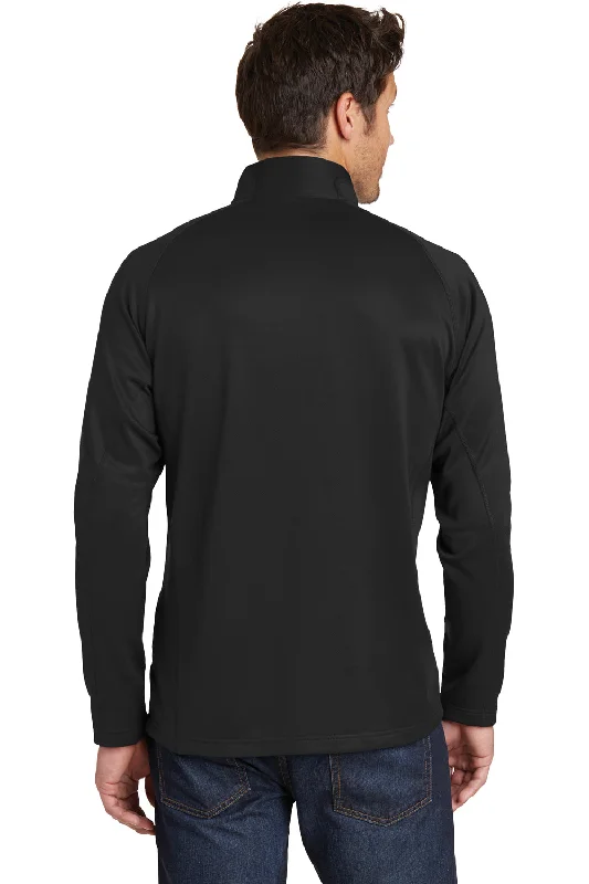 Eddie Bauer Mens Performance Fleece 1/4 Zip Sweatshirt - Black