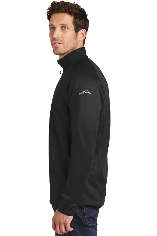 Eddie Bauer Mens Performance Fleece 1/4 Zip Sweatshirt - Black