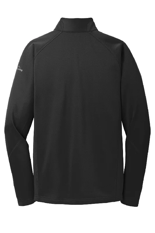 Eddie Bauer Mens Performance Fleece 1/4 Zip Sweatshirt - Black