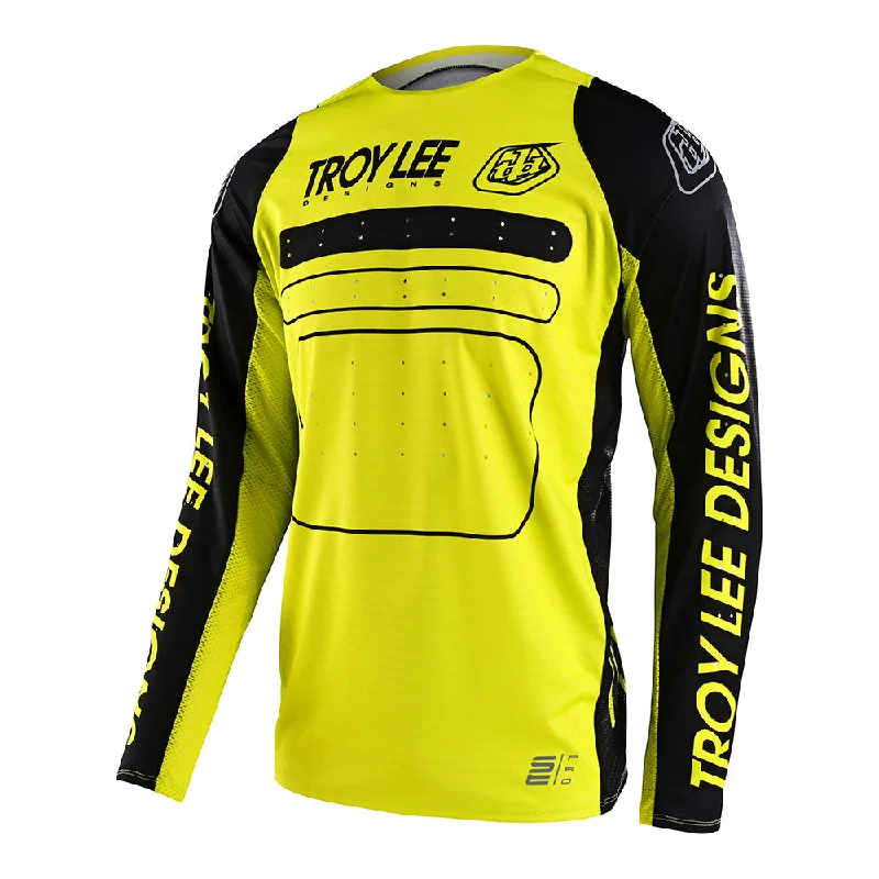 SE Pro Jersey Drop In Black / Glo Yellow