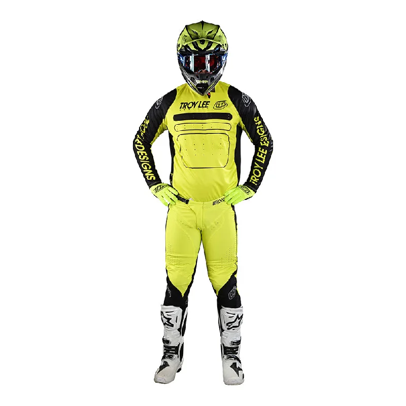 SE Pro Jersey Drop In Black / Glo Yellow