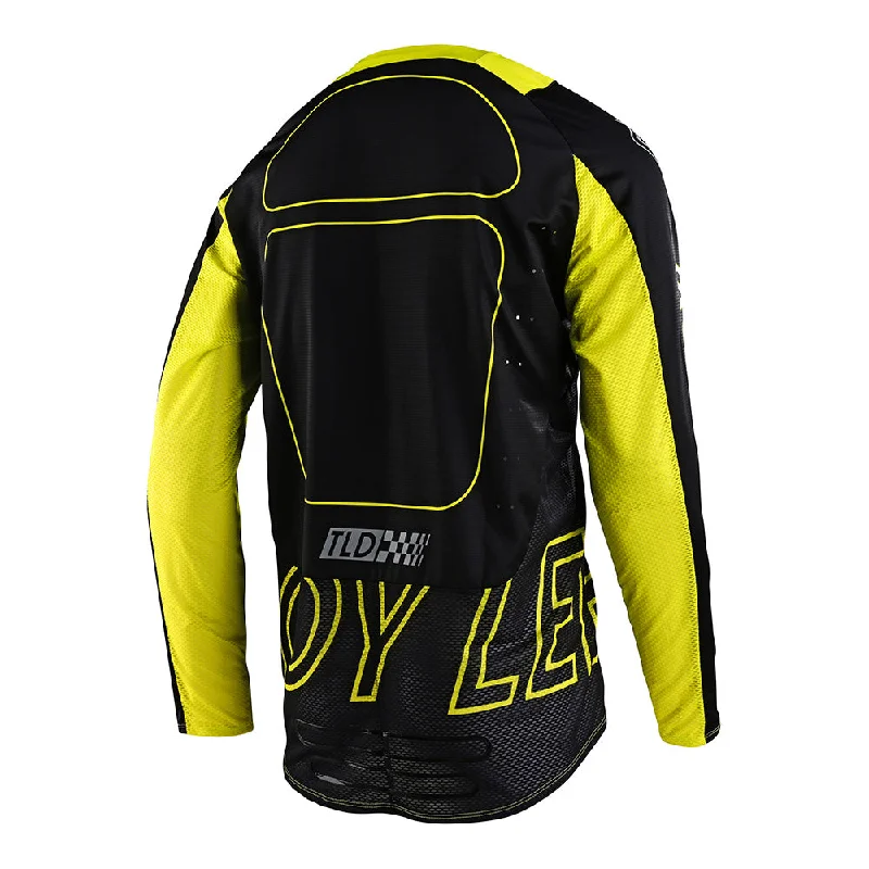 SE Pro Jersey Drop In Black / Glo Yellow