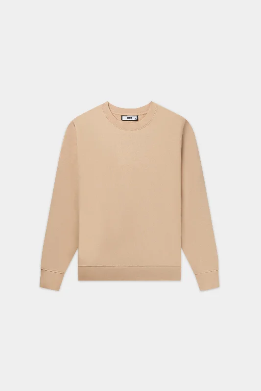 Game Day Box Fit Crewneck Sesame