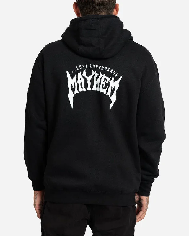 Mayhem Designs Heavy Hoodie - Black