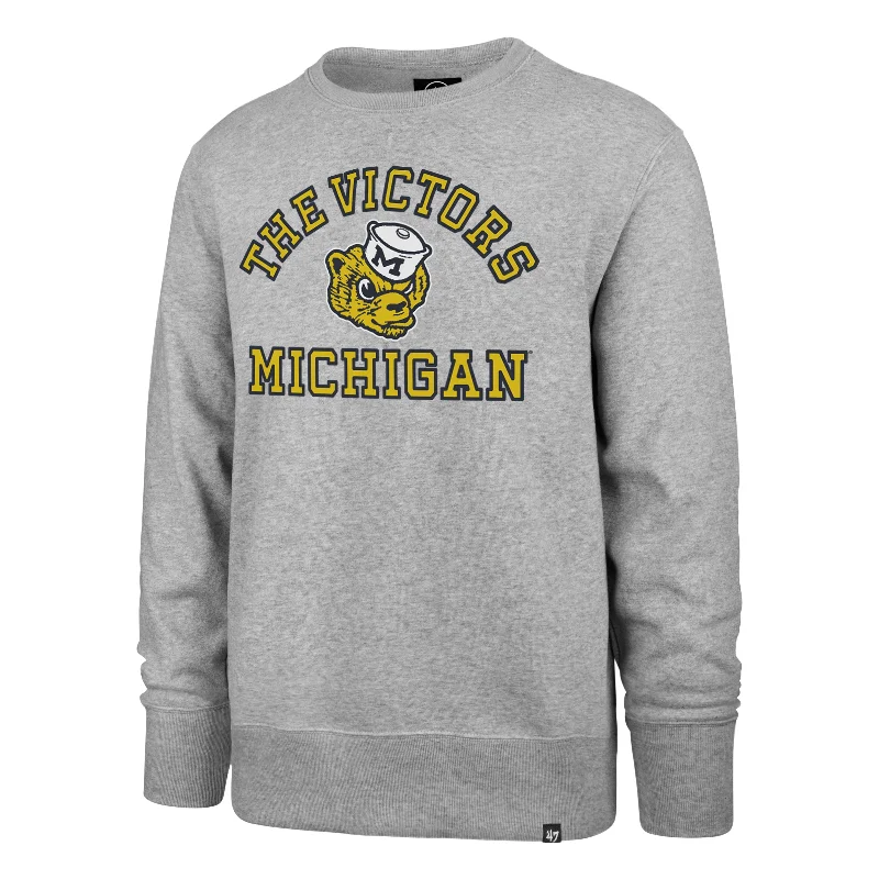 MICHIGAN WOLVERINES VINTAGE IMPRINT '47 HEADLINE CREW