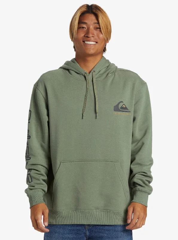 Omni Logo Pullover Hoodie - Sea Spray