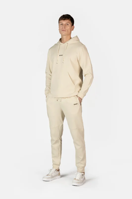 Q-Series Regular Fit Hoodie White Swan