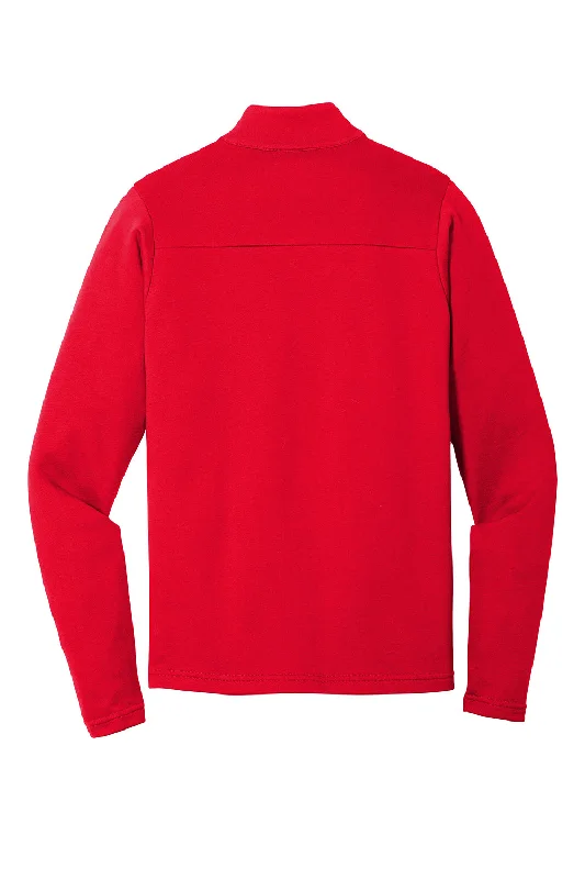 Sport-Tek Mens French Terry 1/4 Zip Sweatshirt - True Red