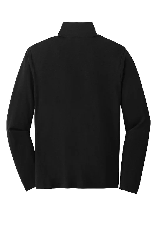 Sport-Tek Mens Moisture Wicking 1/4 Zip Sweatshirt - Black