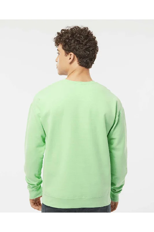 Tultex Mens Fleece Crewneck Sweatshirt - Neo Mint Green - NEW