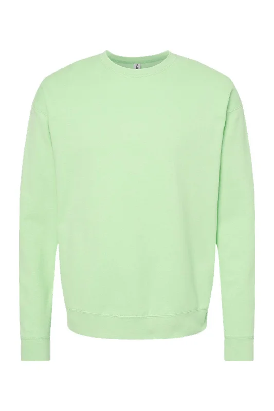 Tultex Mens Fleece Crewneck Sweatshirt - Neo Mint Green - NEW