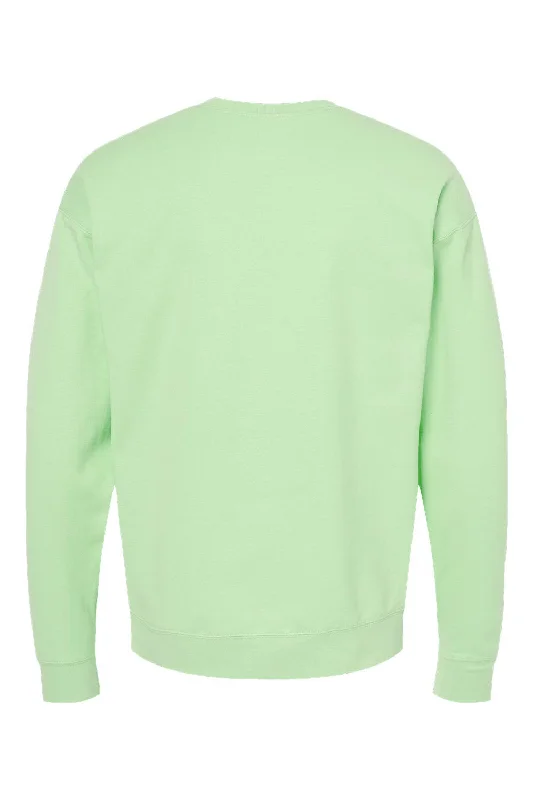 Tultex Mens Fleece Crewneck Sweatshirt - Neo Mint Green - NEW