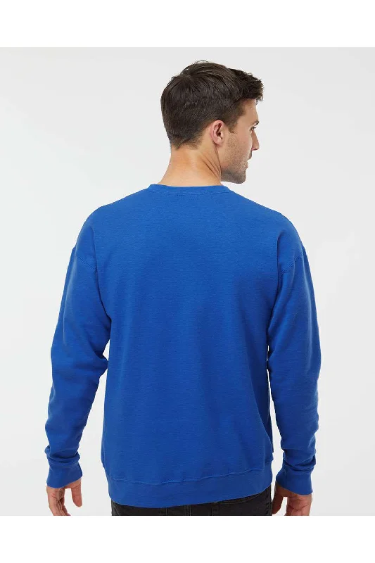 Tultex Mens Fleece Crewneck Sweatshirt - Royal Blue - NEW