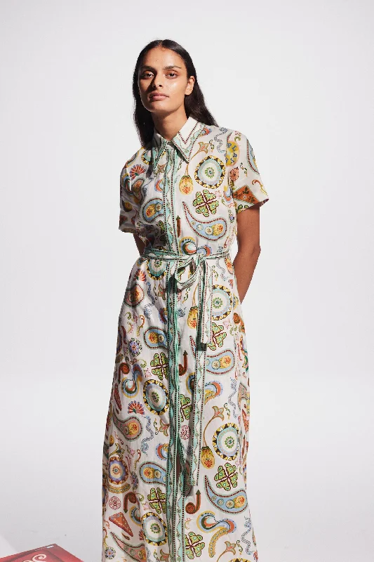 Alémais Arcade Shirtdress - Multi