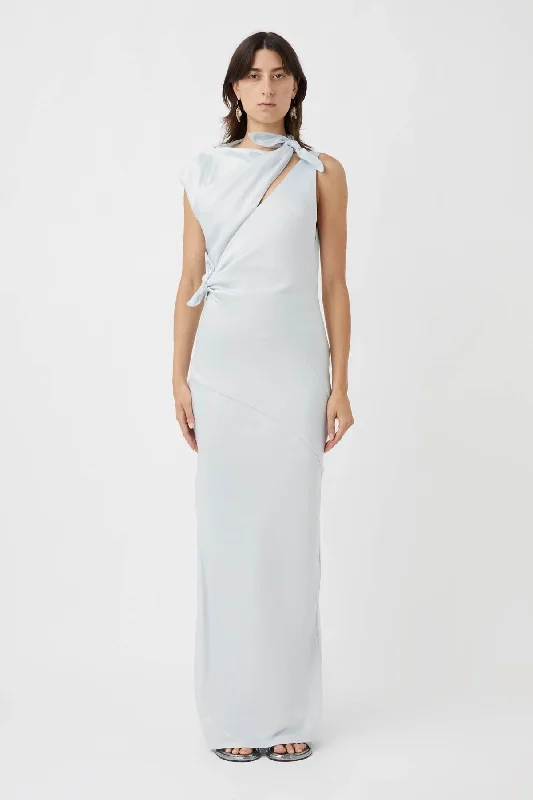 Camilla and Marc Karsten Knot Dress - Ice Blue | LW