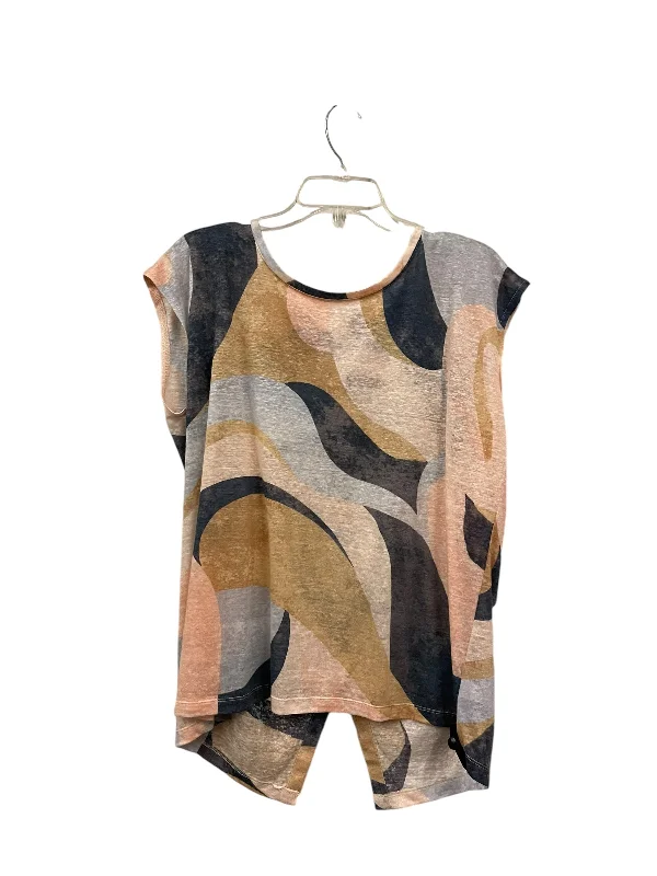 Top Short Sleeve By Rachel Zoe In Multi-colored, Size: M